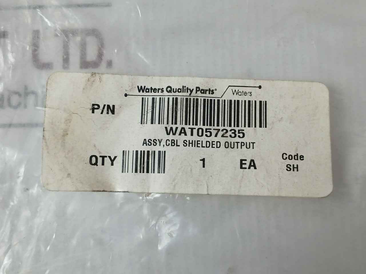 Waters Wat057235 Shielded Output Cable Assembly 2.5M