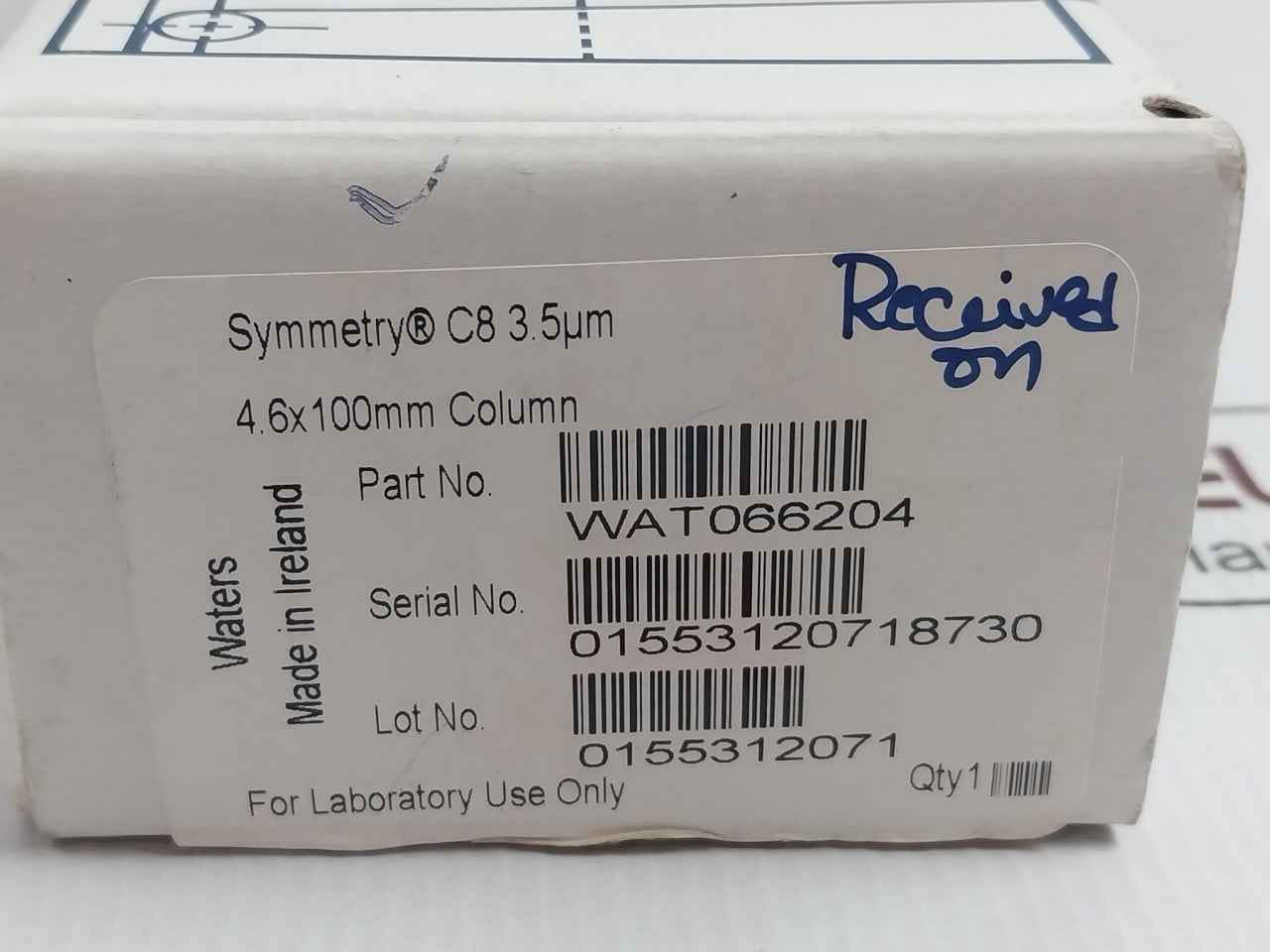 Waters Wat066204 Column 4.6X100Mm Eb872