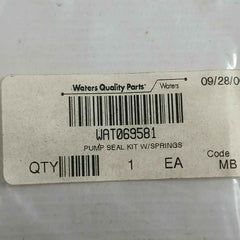 Waters Wat069581 Pump Seal Kit W/Spring With New Condition