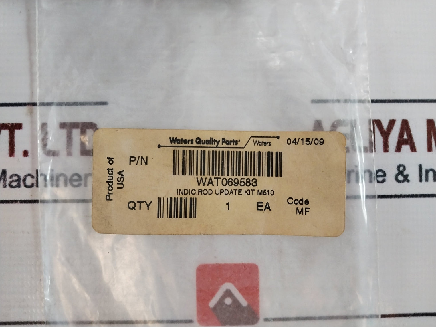Waters Wat069583 Rod Molded Indicator W/indic Rod Update Kit Wat069508,wat069507