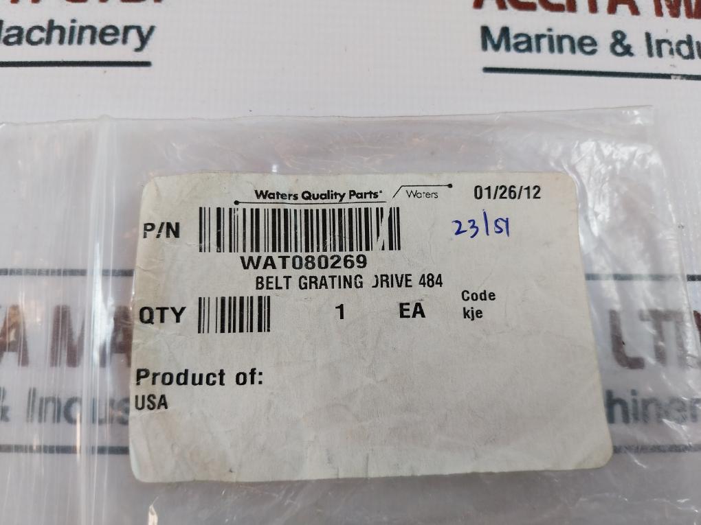 Waters WAT080269 Belt Grating Drive 484