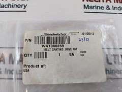 Waters WAT080269 Belt Grating Drive 484