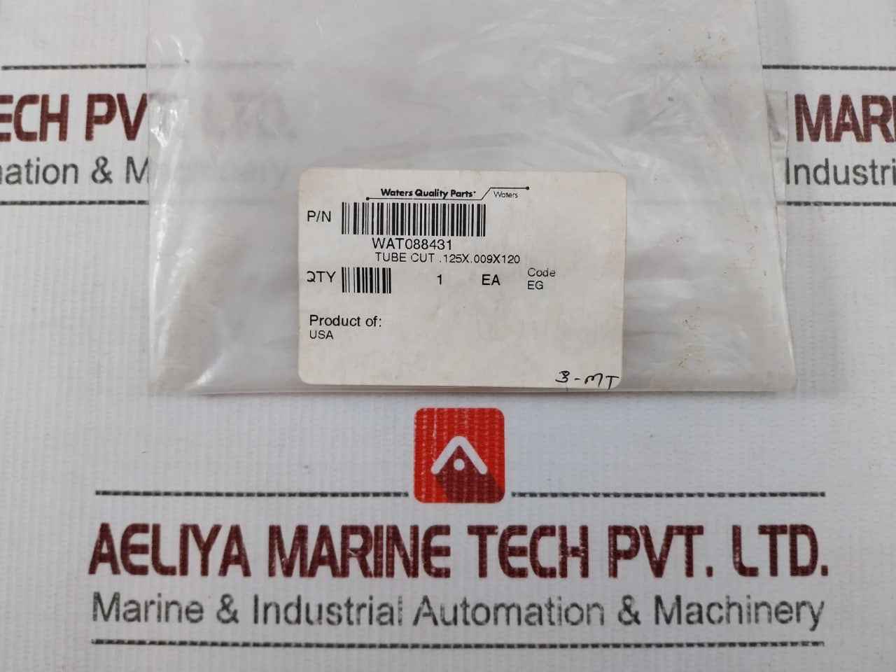 Waters Wat088431 Tubing Etfe 125 X .009 X 120 3 Meter