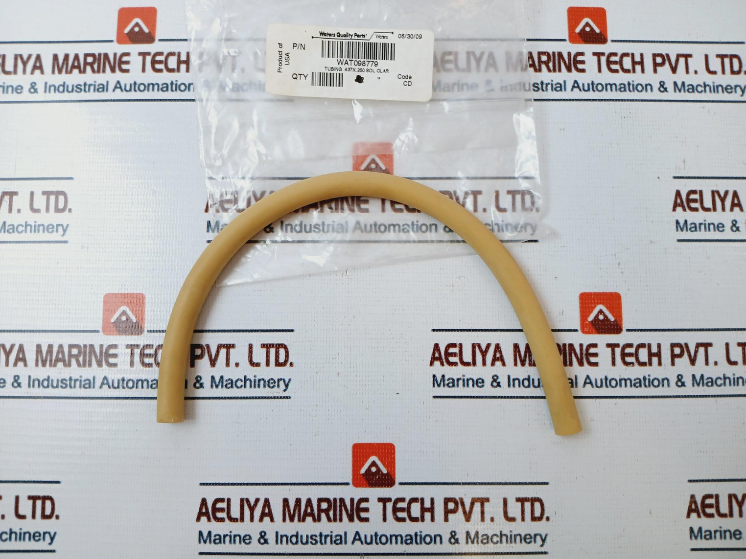 Waters WAT098779 Tubing .437 x .250 sol clar