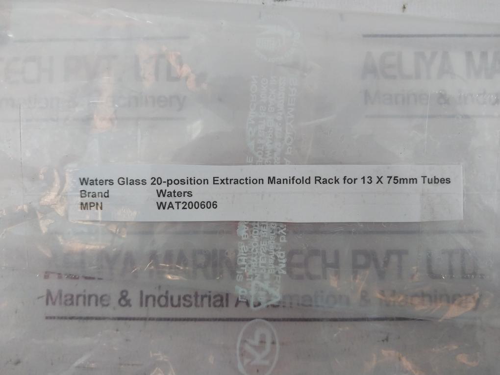 Waters WAT200606 Glass 20-Position Extraction Manifold Rack for 13 X 75mm Tube