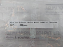 Waters WAT200606 Glass 20-Position Extraction Manifold Rack for 13 X 75mm Tube