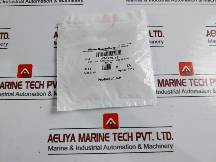 Waters Wat270789 Seal, 1/8” Fluoroloy-g Mini Fl Raw Material