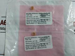 Waters Wat270789 Seal, 1/8” Fluoroloy-g Mini Fl Raw Material