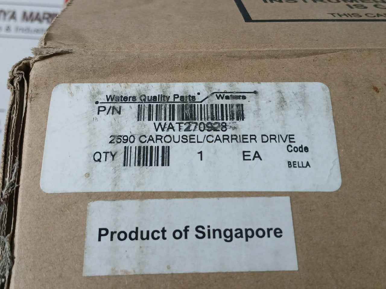 Waters Wat271290 Carousel Carrier Drive