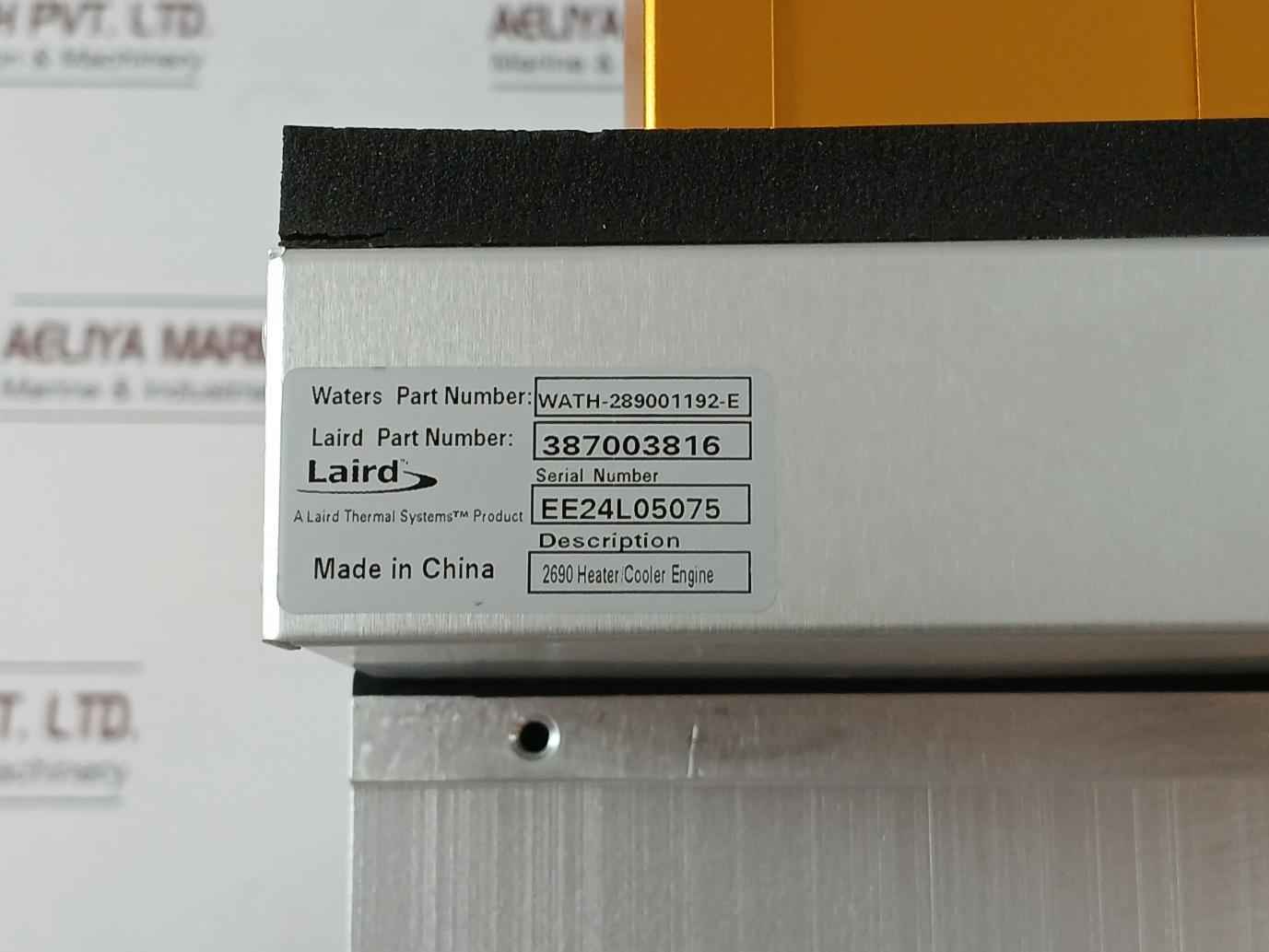 Waters Wath-289001192-e 2690 Heater/cooler Engine 700001066