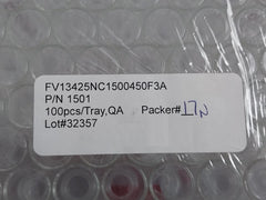 Waters 186000838C 4Ml 15X45 Vial With Cap & Bonded Ptfe/Silicone Septa