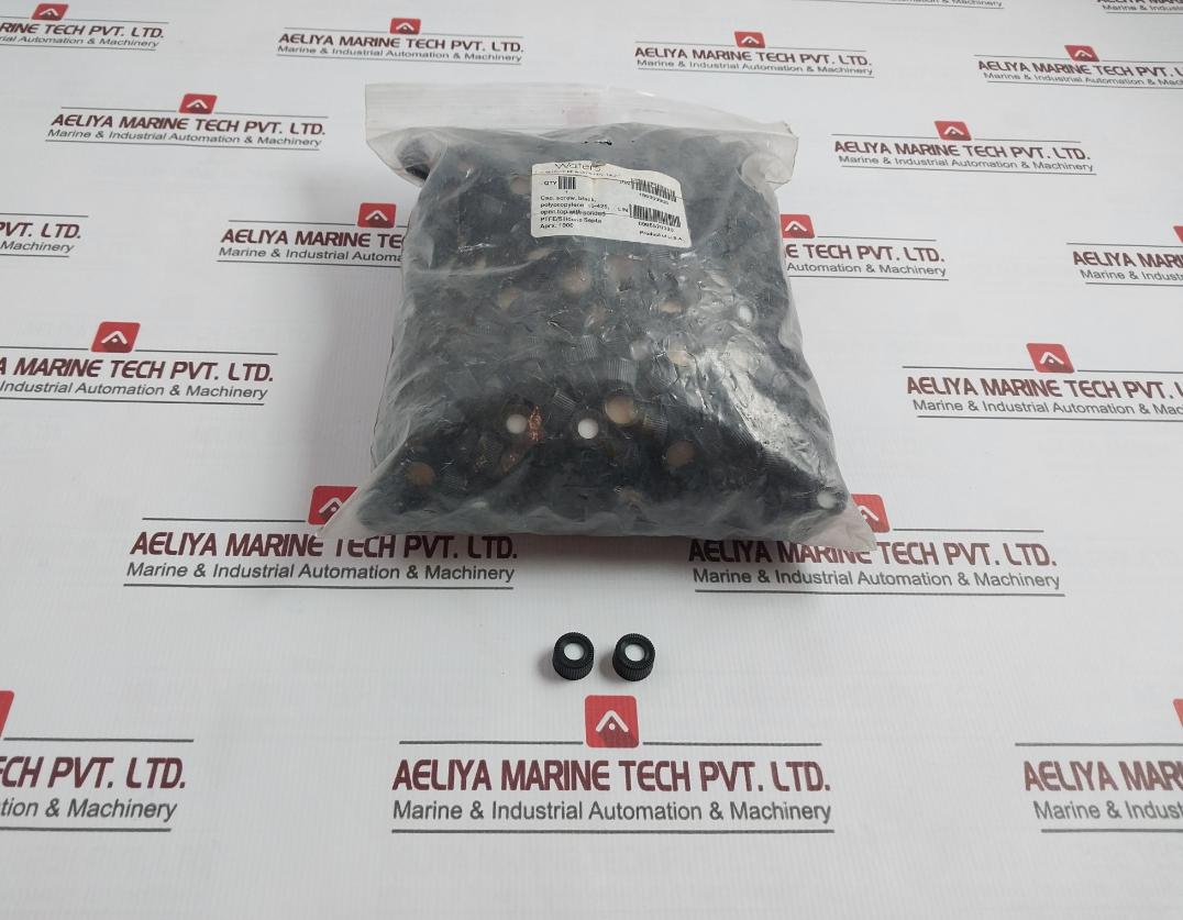 Waters 186000965 Black Screw Cap W/ Bonded Ptfe/Silicone Septum (1Lot = 1000Pcs)
