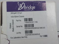 Waters 186003116 Xbridge Beh Column C18 4.6X150Mm 5 Micrometer.