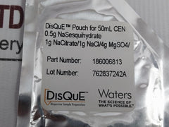 Waters 186006813 Disque Pouch Kit (1Box = 37 Packet)