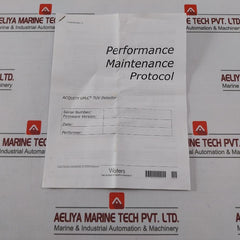 Waters 201000281 Acquity Pda/Tuv 2489/2998 Performance Maintenance Kit
