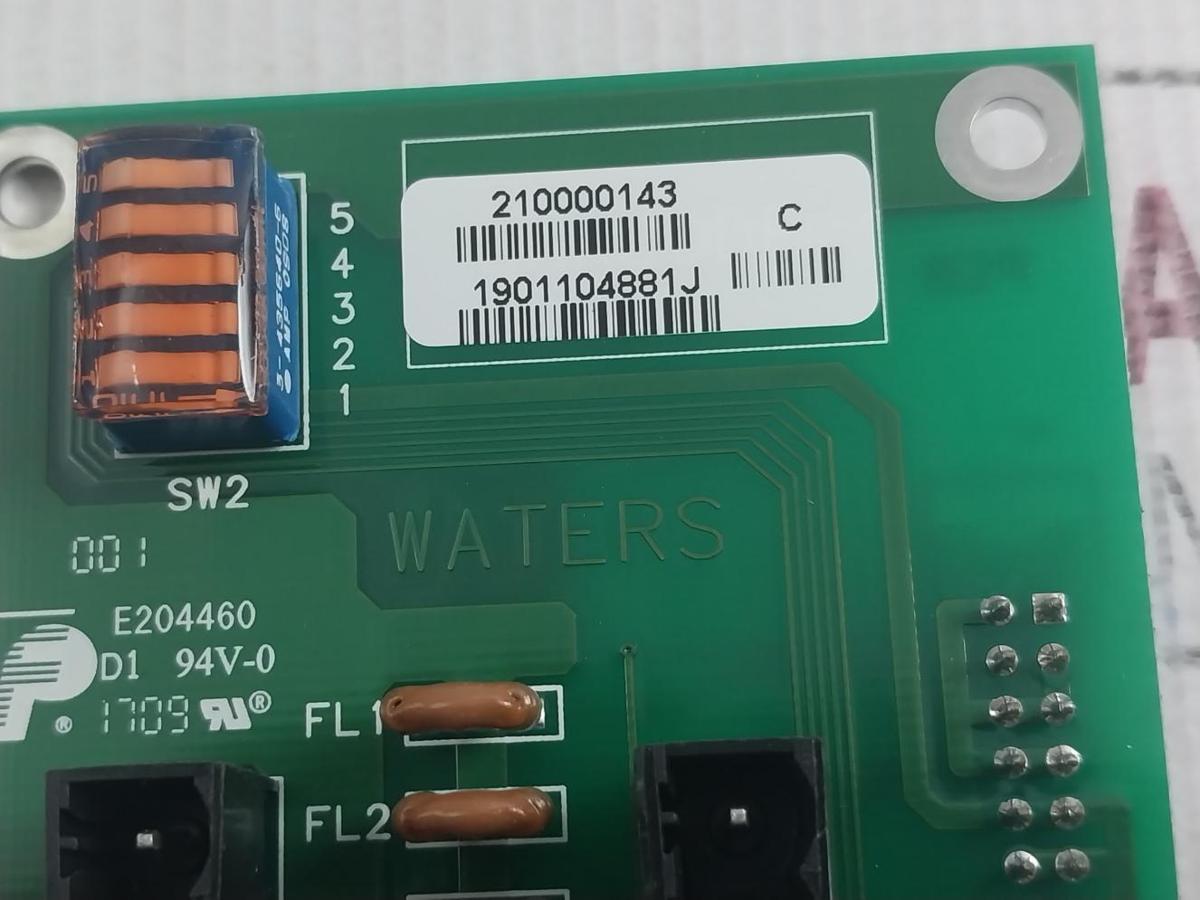Waters 210000143 Photodiode Array Detector Pcb Board Rev: 1