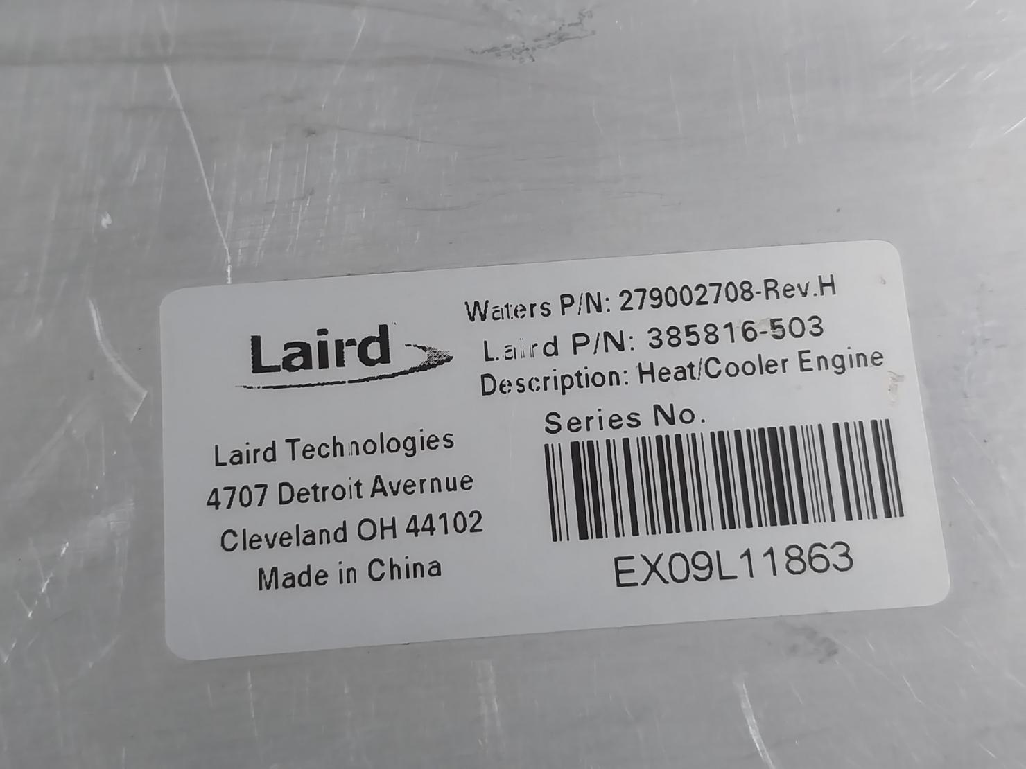 Waters 279002708 Cooler Engine Rev H 279001753