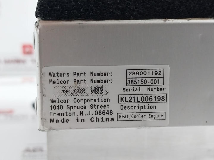 Waters 289001192 Heat/Cooler Engine B823 385150-001