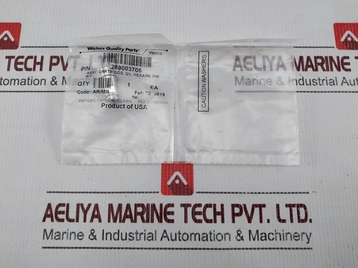 Waters 289003706 I2V Cartridge Check Valve Hexane/Thf Kit 700004139
