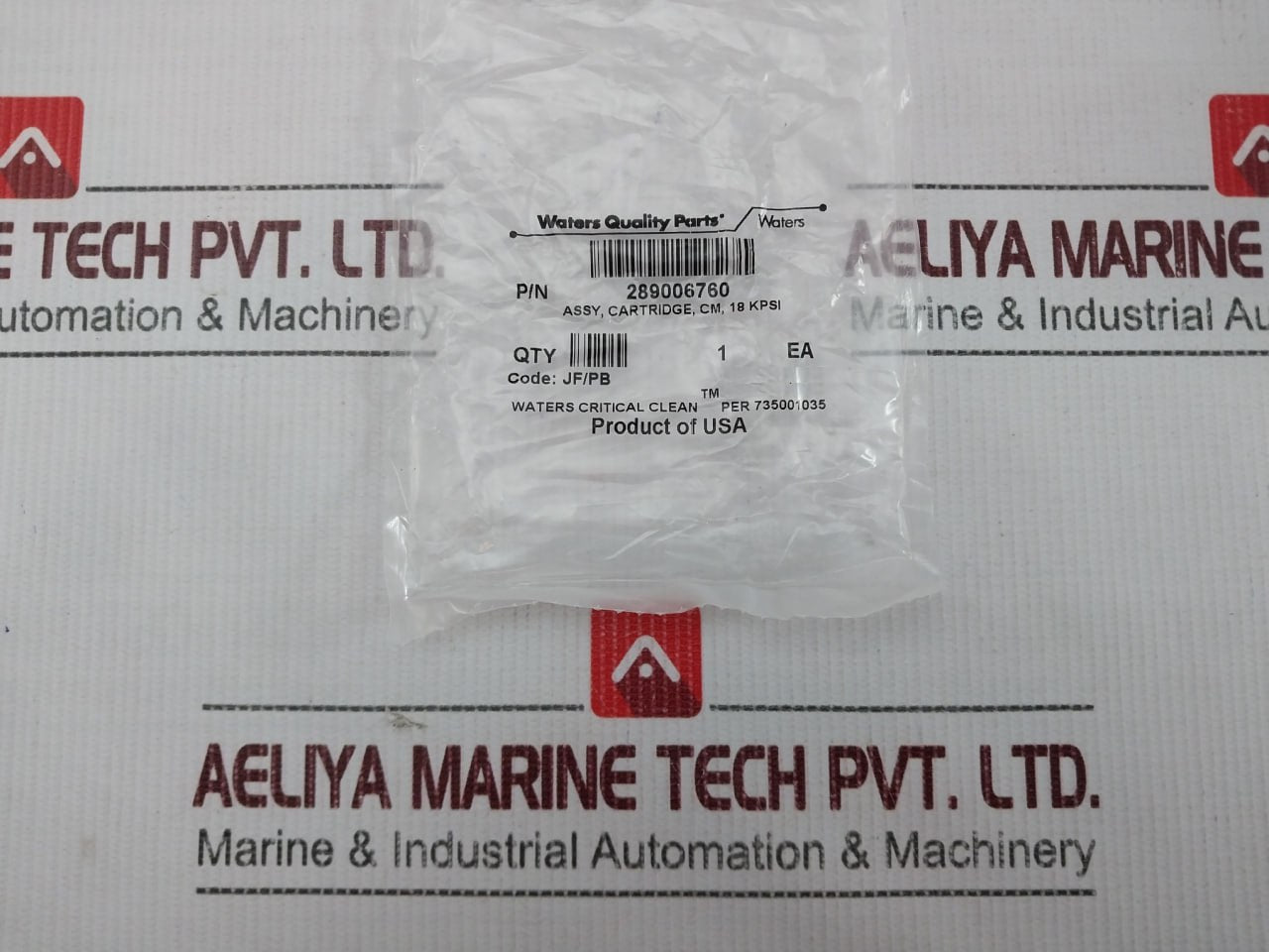 Waters 289006760 Acquity Everflow Injector Valve Cartridge Assembly