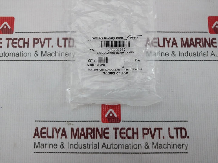 Waters 289006760 Acquity Everflow Injector Valve Cartridge Assembly