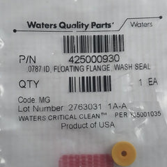 Waters 425000930 Seal Wash Floating Flange