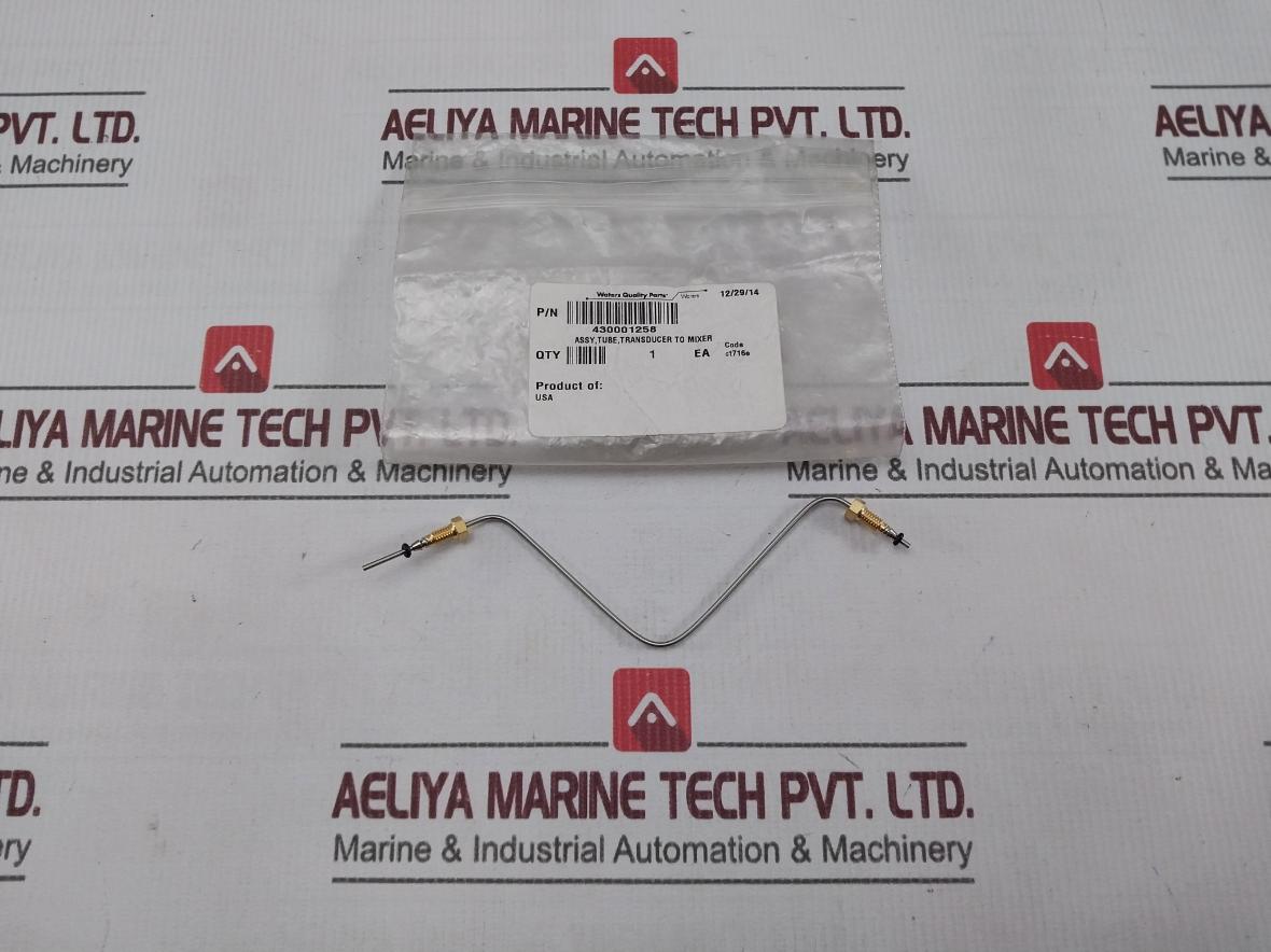Waters 430001258 Transducer To Mixer Tube Assy