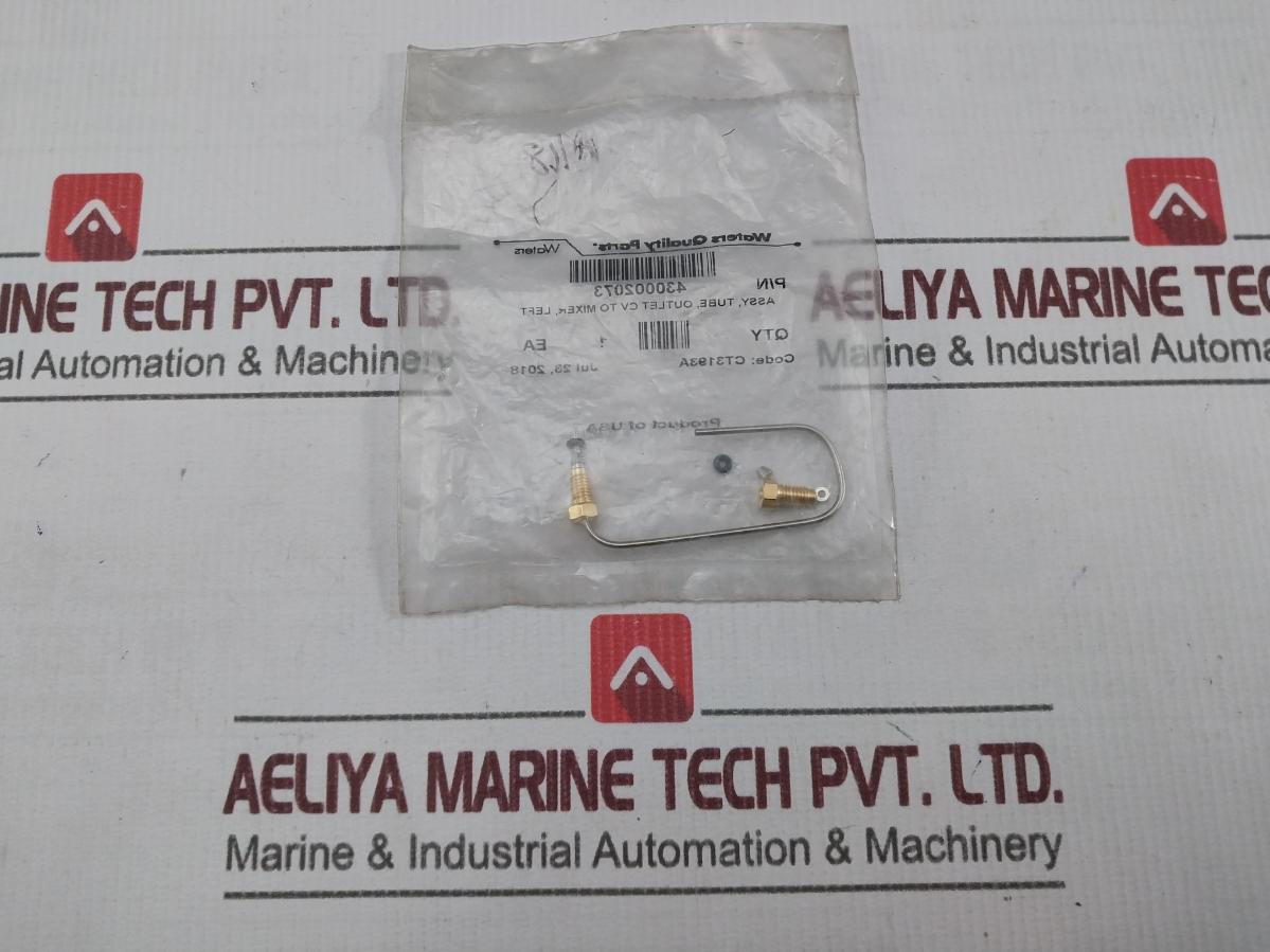 Waters 430002073 Assy, Tube Left Oultlet Cv To Mixer