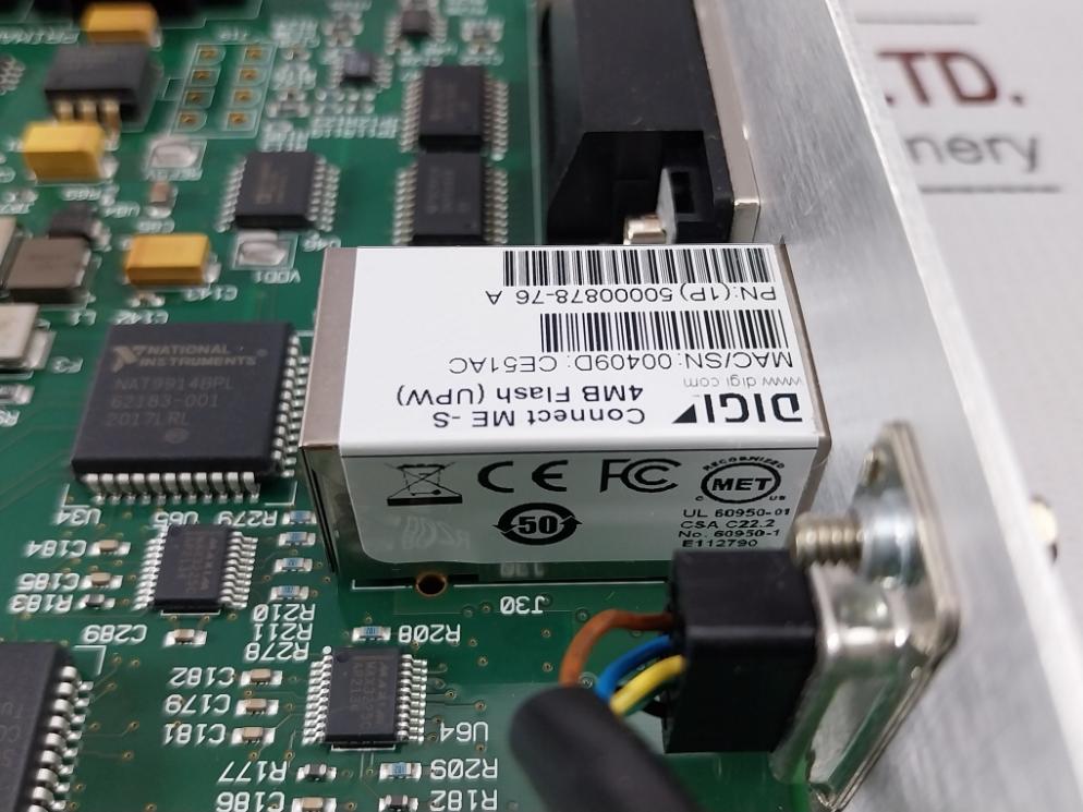 Waters 510000411 Motherboard Tmd011122 Rev.C E112790