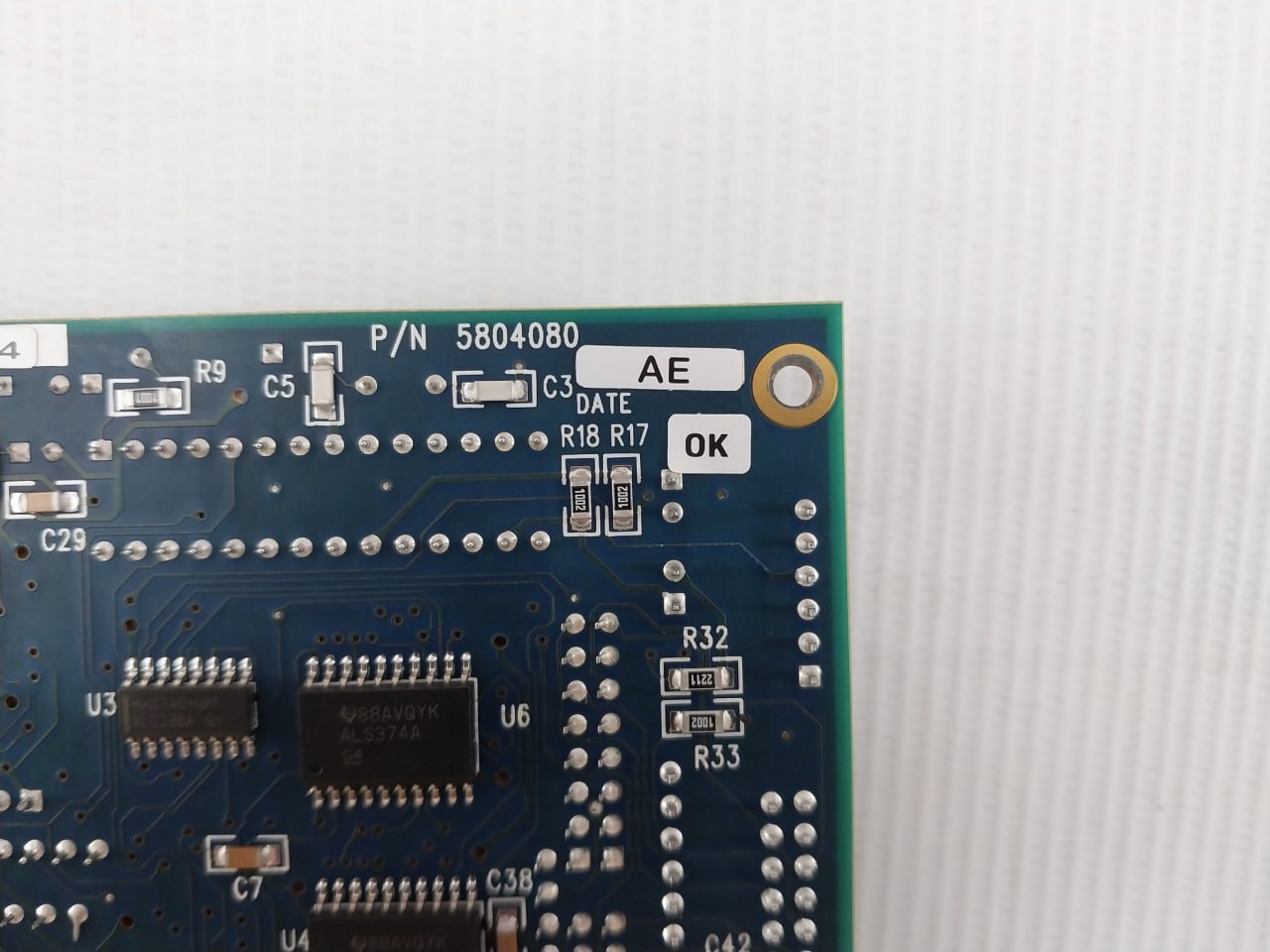Waters 5804080 Interface Board 5804084-c