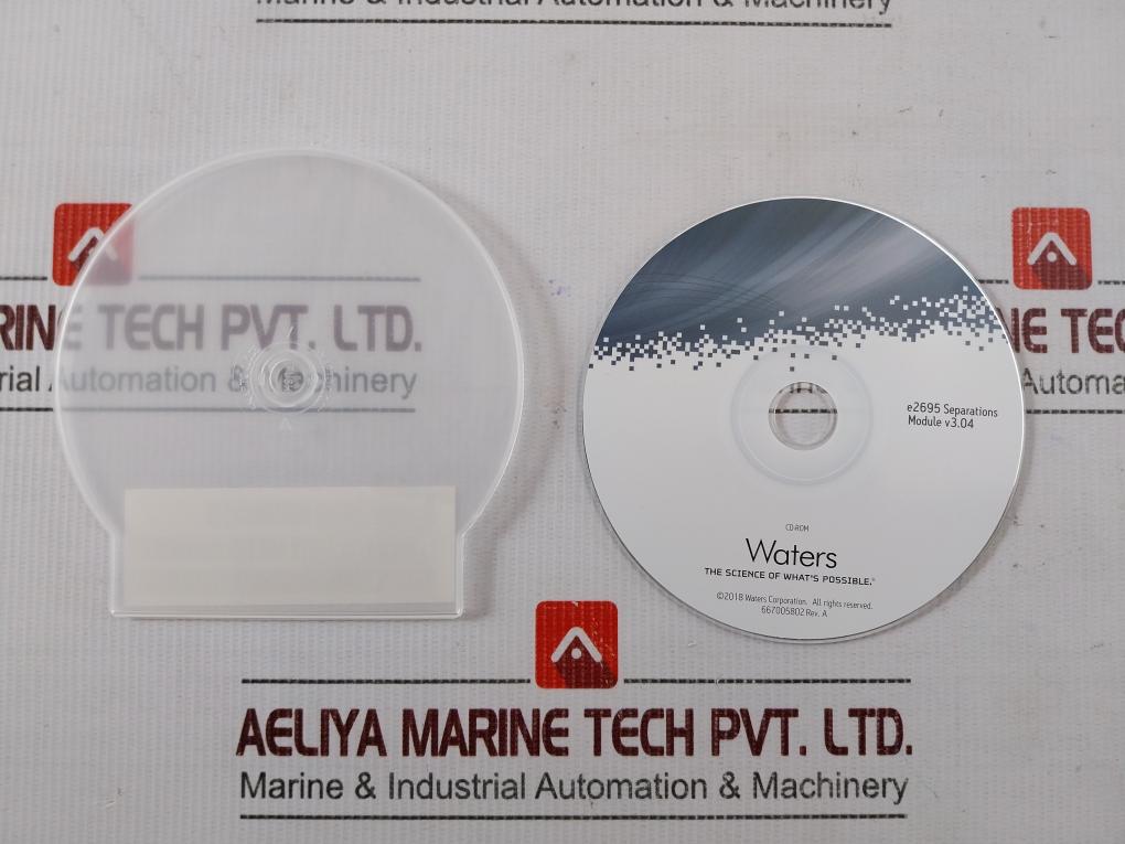 Waters 667005802 E2695 Separations Module Cd-rom Rev-a
