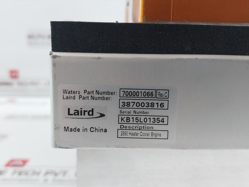 Waters 700001066 Heater-cooler Engine 387003816 Rev C
