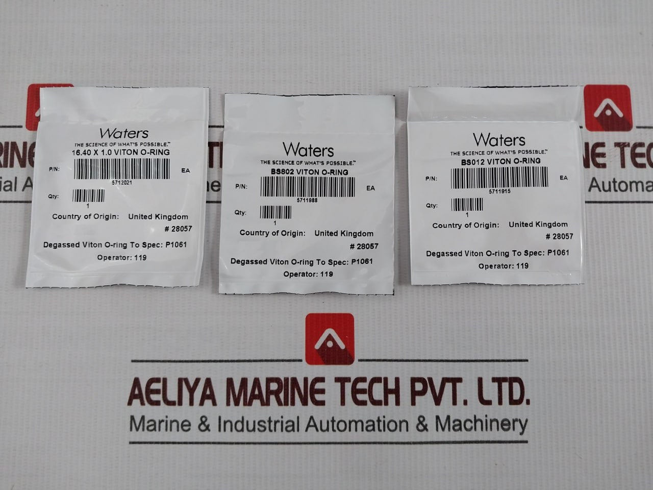 Waters 700005702 Ionsabre Ii Spares Kit Complete O-ring Tubing & Hardware Set
