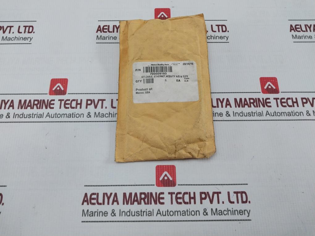 Waters 700009193 Ethernet Cable Kit For Acquity A/S & Elev System