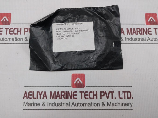 Waters 700010217 Pumping Block Rear Gasket