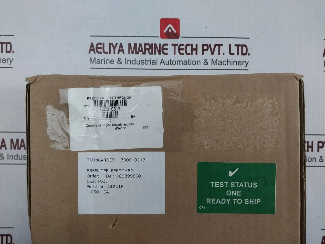 Waters 700010317 Prefilter Feedthrough Rev-c