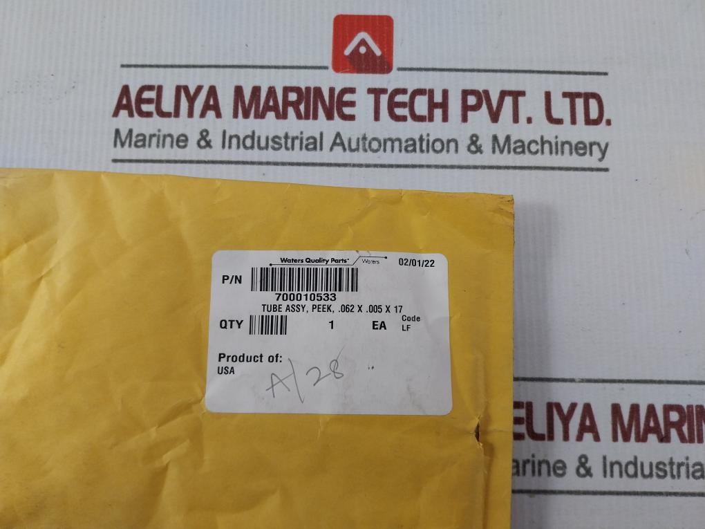 Waters 700010533 Peek Tube Assy 062 X .005 X 17