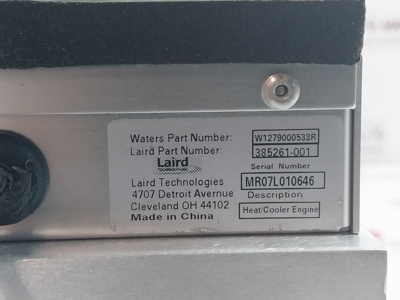 Waters W1279000533R Heat/Cooler Engine 300V