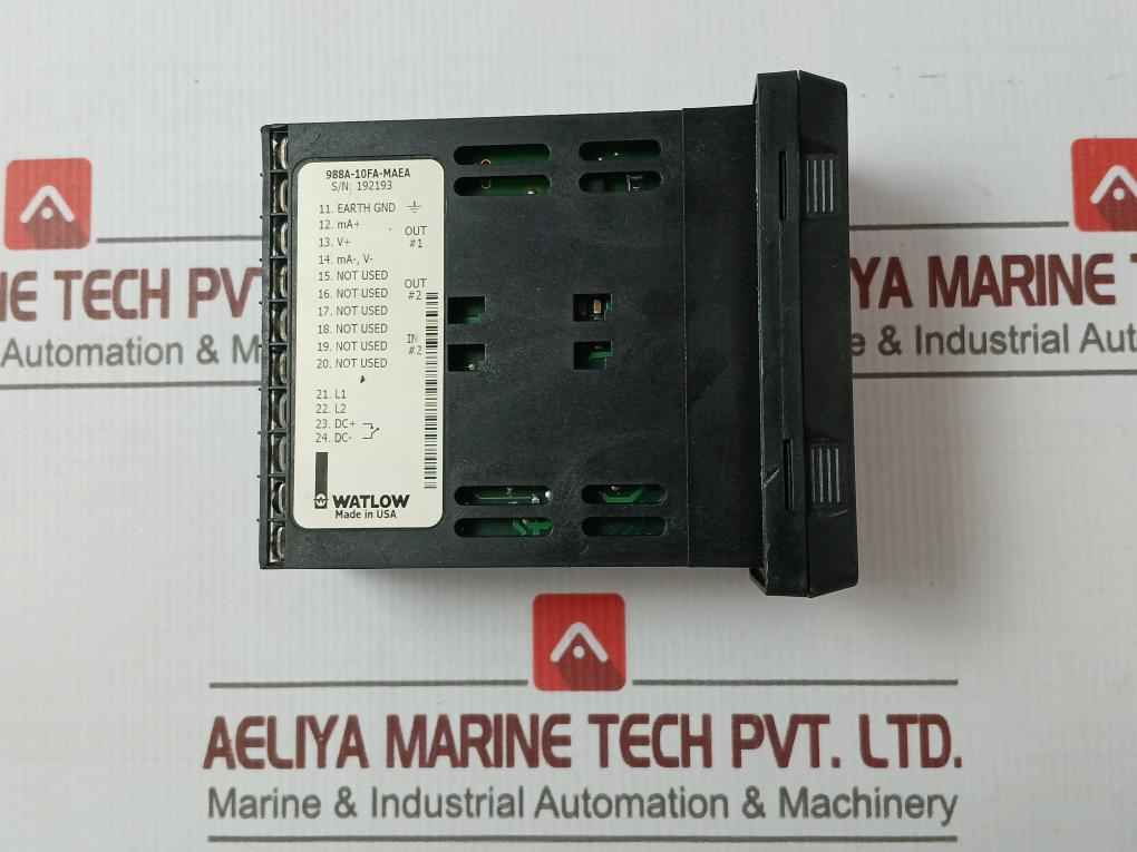 Watlow Controls 988A-10Fa-maea Temperature Controller 100-240V 50/60Hz 0-20Ma