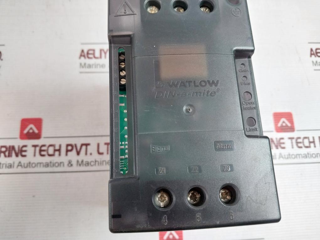 Watlow Dc10-20P0-0000 Power Controller 55 Amps At 50C 4-20Ma 4.4 In-lb