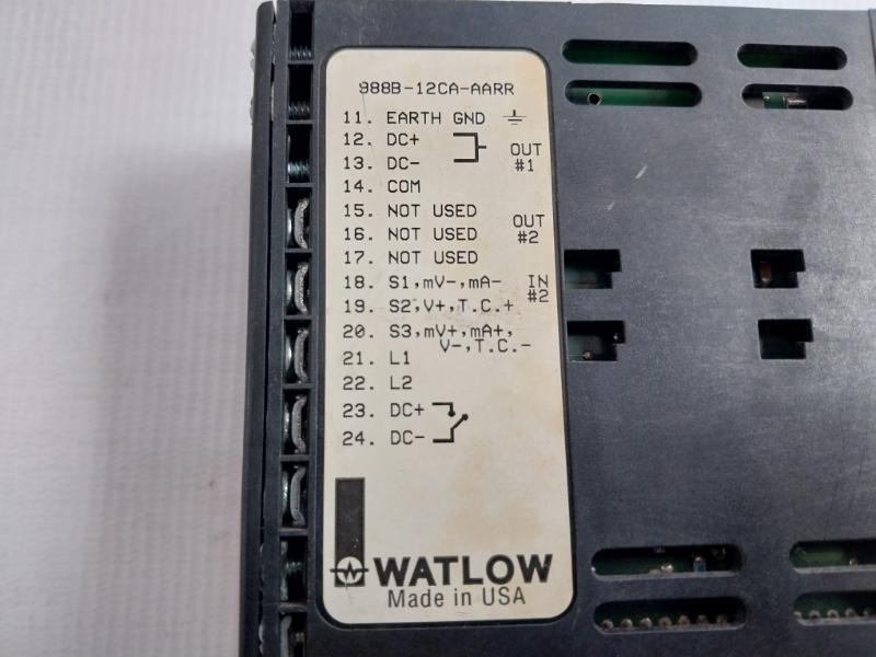 Watlow Process Temperature Controller 50/60Hz 16Va Max 988B-12Ca-aarr