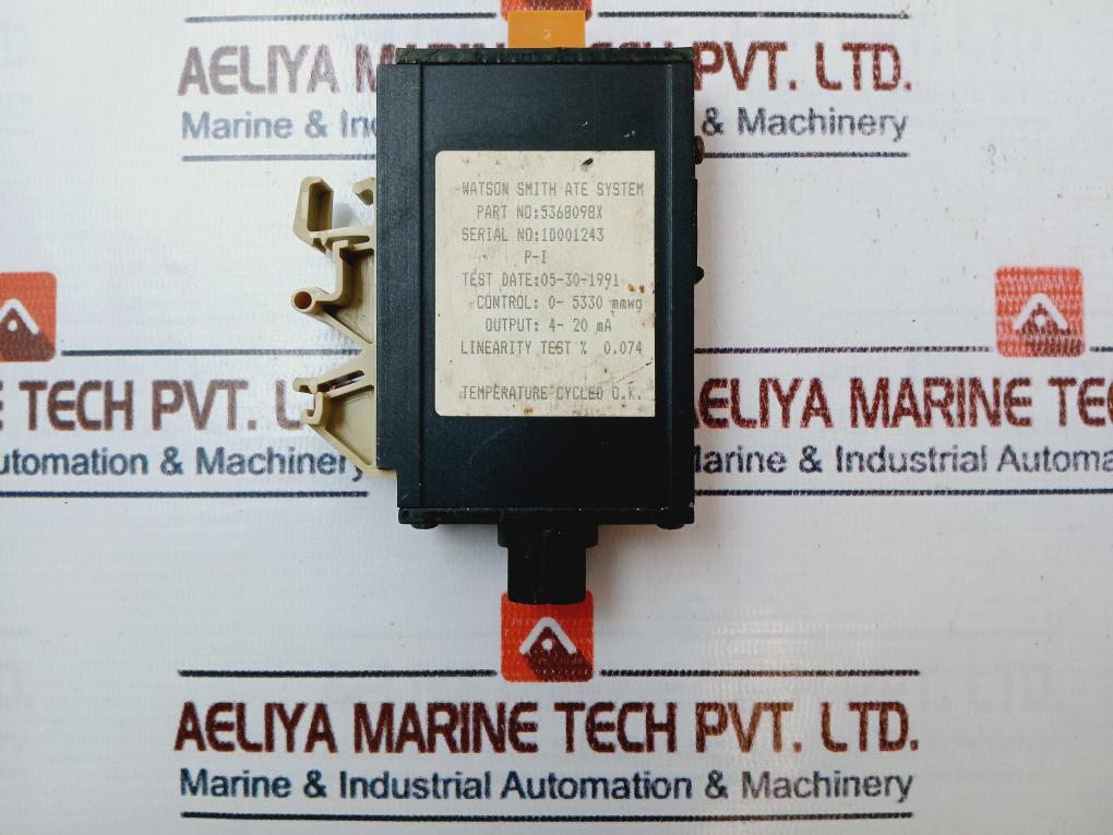 Watson Smith 5368098X P To I Converter 4-20Ma