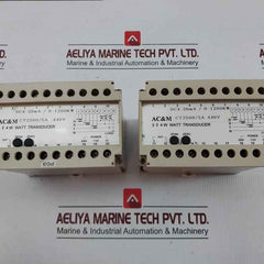 Watt Transducer Tdw-cybaca Input: 3 4W 440V Ct 2500/5A Ac&M