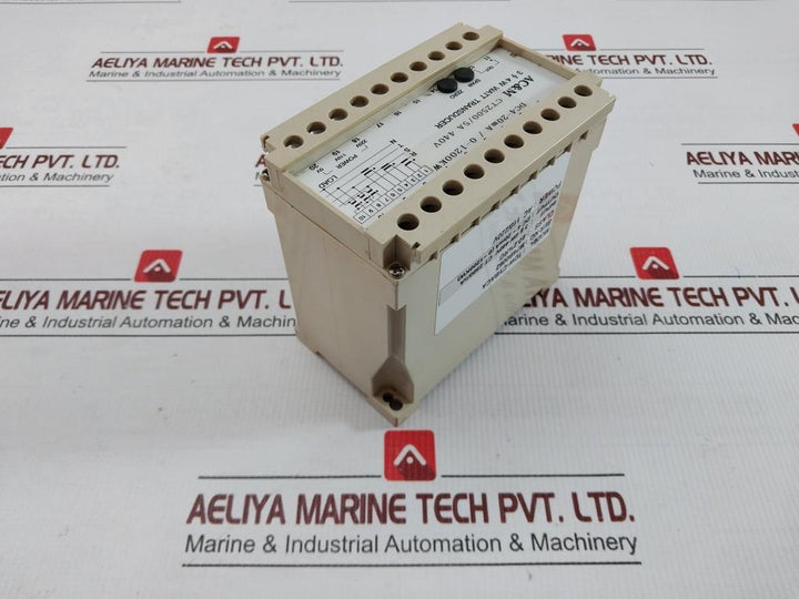 Watt Transducer Tdw-cybaca Input: 3 4W 440V Ct 2500/5A Ac&M