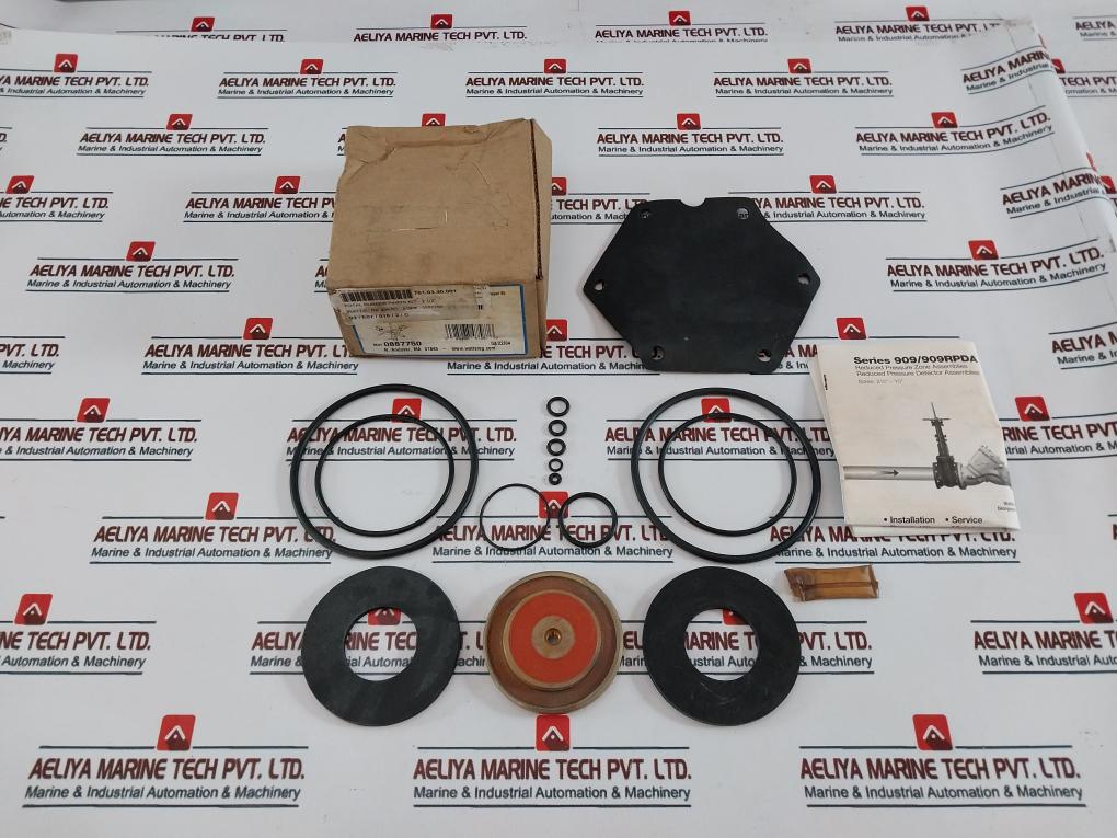 Watts 0887750 Regulator Total Rubber Parts Kit 909/909rpda