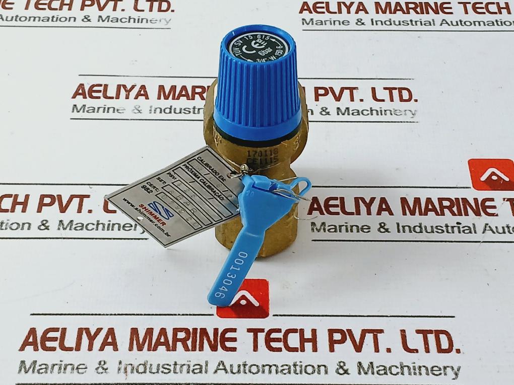 Watts 10004724 Pressure Safety Valve Svw 3/4"-6 Bar Cw617N Ce1115