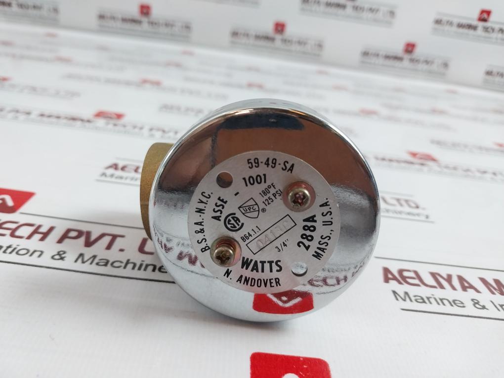 Watts 59-49-sa Anti-siphon Vacuum Breaker 765.50.10.117