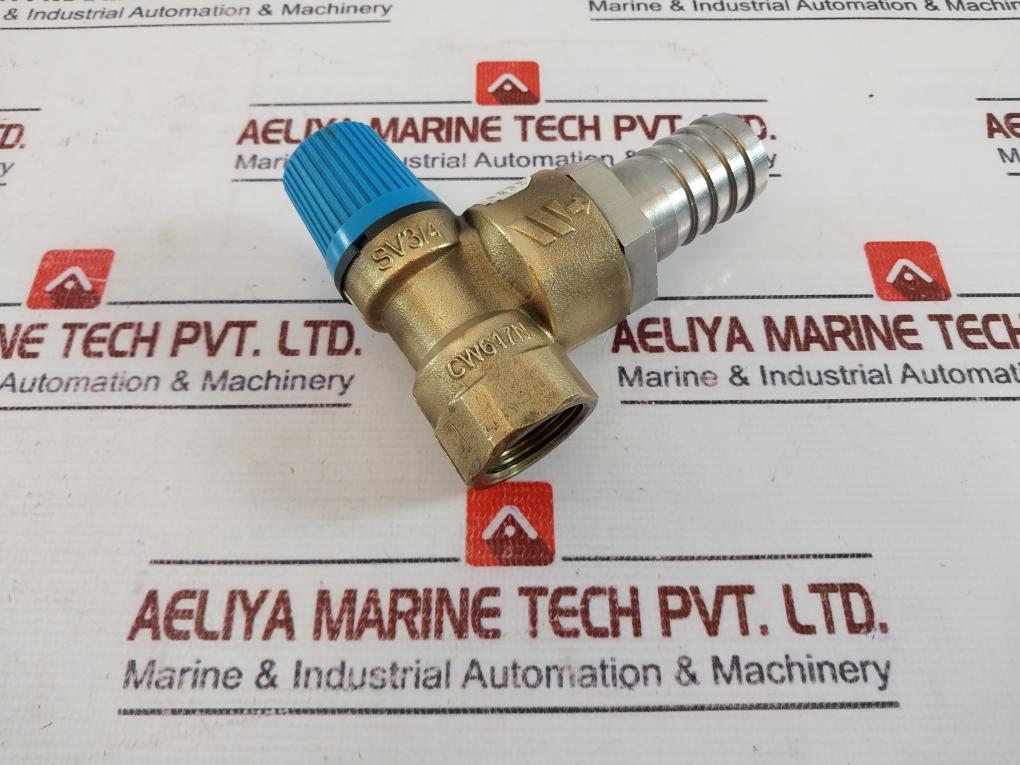 Watts Cw617n 1/2" X 3/4" F/f Type Sv Pressure Relief Valve 6 Bar