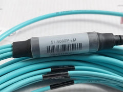 Wave2Wave Solution 8 Strand Fiber Patch Cord 51-4080P-7M
