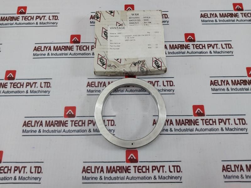 Wdi Bx 154 Gasket Ring Ss 316 3-1/6 Inch Nom